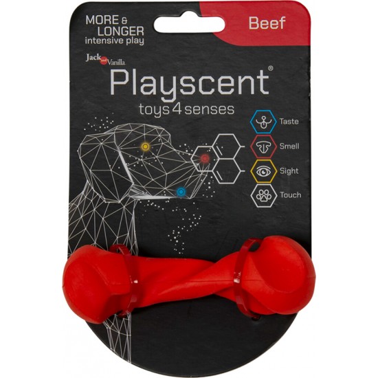 Παιχνίδι Σκύλου JV Playscent Twisted Bone Beef 11cm