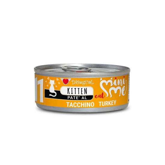 Κονσέρβα Γάτας Disugual Mini Me Kitten Γαλοπούλα 85gr