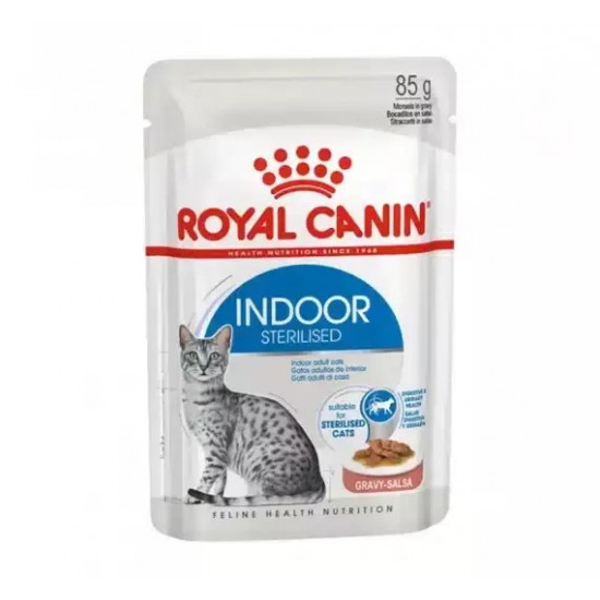 Φακελάκι Γάτας Royal Canin Indoor Sterilised Gravy 85gr