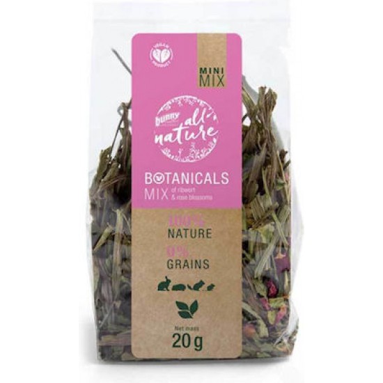 Bunny Mini Mix Botanicals with Ribwort & Rose Blossoms 20gr (BU31205)